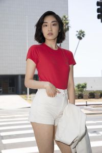  American Apparel NI FINE JERSEY RVID UJJ PL