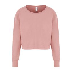  Just Hoods WOMEN'S CROPPED SWEAT