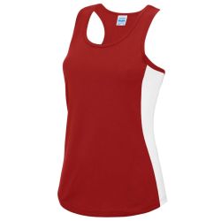  Just Cool WOMEN'S COOL CONTRAST VEST