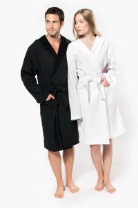  Kariban ORGANIC HOODED BATHROBE