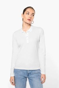  Kariban LADIES LONG-SLEEVED PIQU POLO SHIRT