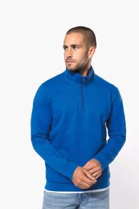  Kariban ZIP NECK SWEATSHIRT