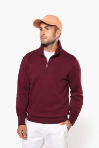  Kariban ZIPPED NECK SWEATSHIRT