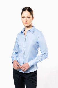  Kariban LADIES' LONG-SLEEVED NON-IRON SHIRT