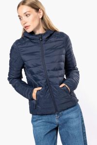  Kariban LADIES' LIGHTWEIGHT HOODED PADDED JACKET