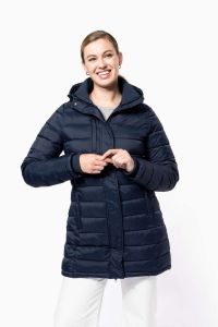  Kariban LADIES' LIGHTWEIGHT HOODED PADDED PARKA
