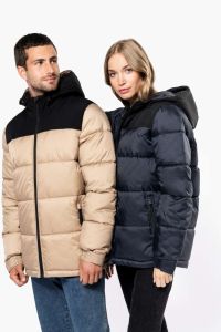  Kariban UNISEX BI-TONE PADDED JACKET WITH HOOD
