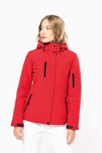  Kariban LADIES HOODED SOFTSHELL LINED PARKA
