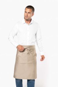  Kariban POLYCOTTON LONG APRON