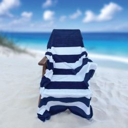  Olima OLIMA CLASSIC MARINE BEACH VELOUR TOWEL