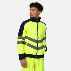  Regatta HI-VIS PRO 3 LAYER SOFTSHELL