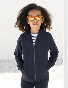 Skinnifit KIDS ZIP THROUGH HOODIE