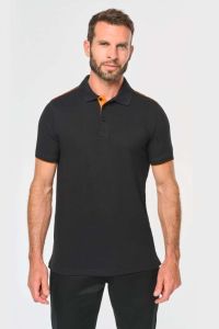  Designed To Work MEN'S SHORT-SLEEVED CONTRASTING DAYTODAY POLO SHIRT
