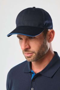  Designed To Work OEKOTEX CERTIFIED 6 PANELS CAP WITH SANDWICH PEAK